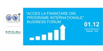 La Bălți va fi organizat forumul de afaceri „Acces la Finanțare”
