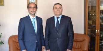 Sergiu Harea a avut o întrevedere de lucru cu Ambasadorul Argentinei la București
