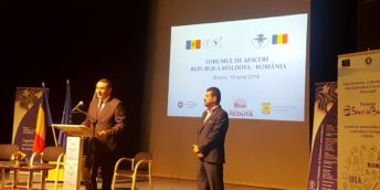 Peste 100 de companii au participat la Forumul de afaceri Republica Moldova- România