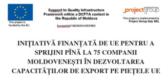 A fost prelungit termenul de depune a cererilor pentru agenții economici ce doresc să aplice la Proiectul “Infrastructura calității în contextul DCFTA”