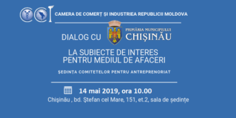 Membrii CCI a RM sunt invitați la un dialog cu Primarul general interimar al Municipiului Chișinău