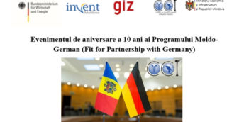 Evenimentul de aniversare a 10 ani ai Programului Moldo-German (Fit for Partnership with Germany)