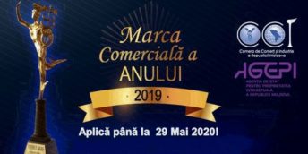 Termen extins – 29 mai 2020. Concursul ”MARCA COMERCIALĂ A ANULUI 2019”!