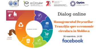 Dialog online ”Managementul Deșeurilor – Tranziția spre o economie circulara în Moldova”