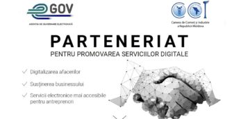Camera de Comerț și Industrie și Agenția de Guvernare Electronică au semnat Acordul de colaborare pentru promovarea serviciilor digitale