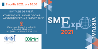 CCI a RM și ODIMM lansează expoziția virtuală “SMExpo 2021”