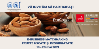 CCI a RM vă invită să participați la întrevederi cu companii exportatoare de fructe/nuci uscate și deshidratate din Chile