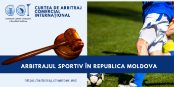 Litigiile din domeniul sportiv vor putea fi soluționate de către  Curtea de Arbitraj de lângă CCI a RM