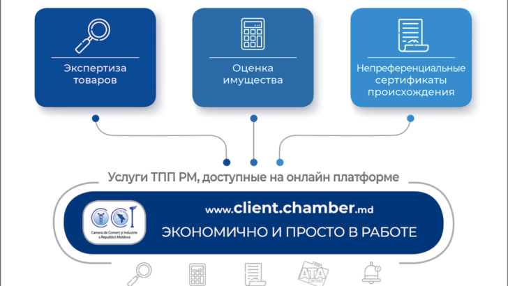 Торгово-Промышленная Палата Республики Молдова продолжает цифровую трансформацию своих услуг