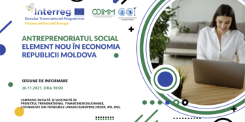 CCI a RM vă invită la sesiunea de informare „Antreprenoriatul social, element nou în economia Republicii Moldova”