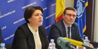 Inițiativele CCI a RM  de susținere a antreprenorilor discutate de Sergiu Harea și Natalia Gavrilița