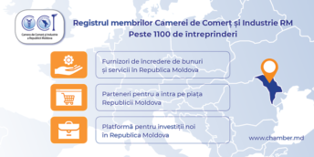 Registrul Membrilor CCI a RM- instrument online, util pentru companiile moldovenești și din străinătate