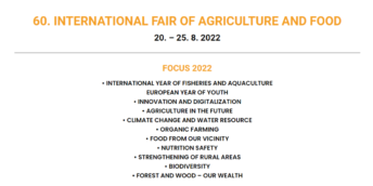 FAIR OF AGRICULTURE AND FOOD