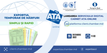 Lansarea serviciului digital Carnet ATA-online