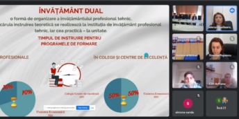 Experiența Republicii Moldova în implementarea învățământului preuniversitar DUAL prezentată de către CCI