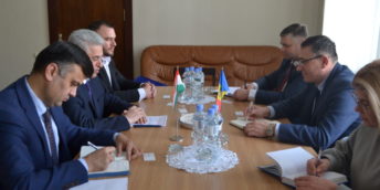 Președintele CCI s-a întâlnit cu Ambasadorul Extraordinar și Plenipotențiar al Republicii Tadjikistan în Republica Moldova