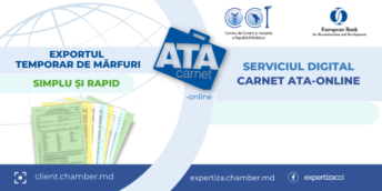 Carnetul ATA pentru exportul temporar de mărfuri va fi acceptat și pentru tranzit