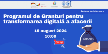 Invitație la sesiunea de informare despre Programul de Granturi pentru transformarea digitală a afacerii