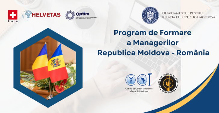 CCI a RM organizează Programul de Sporire a Capacităților Managerilor „Republica Moldova- România”