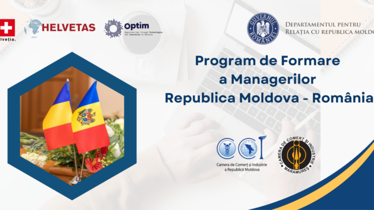 Vizita de studiu în cadrul Programului de Sporire a Capacităților Managerilor ”Republica Moldova -România”